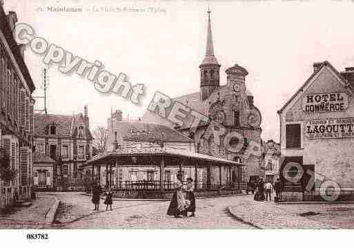 Ville de MAINTENON, carte postale ancienne