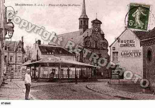 Ville de MAINTENON, carte postale ancienne