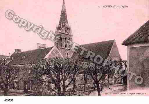 Ville de MOISENAY, carte postale ancienne