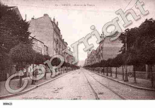 Ville de NANCY, carte postale ancienne