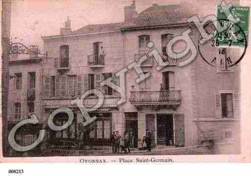 Ville de OYONNAX, carte postale ancienne