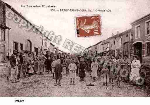 Ville de PAREYSAINTCESAIRE, carte postale ancienne