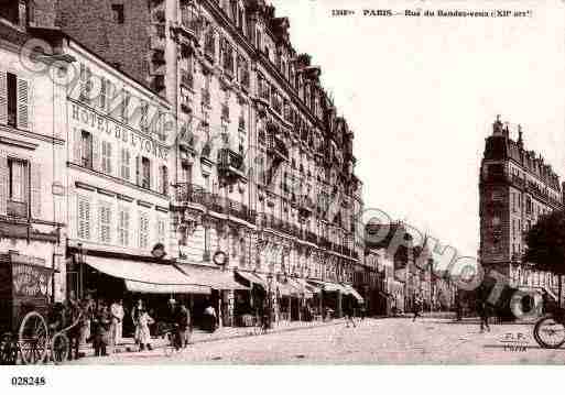 Ville de PARIS12, carte postale ancienne