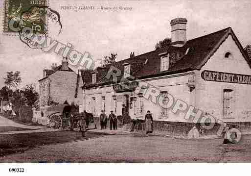 Ville de PORTLEGRAND, carte postale ancienne