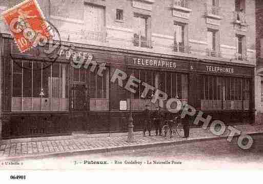 Ville de PUTEAUX, carte postale ancienne