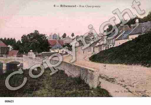 Ville de RIBEMONT, carte postale ancienne