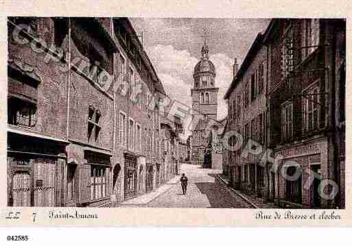 Ville de SAINTAMOUR, carte postale ancienne