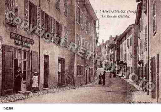 Ville de SAINTAMOUR, carte postale ancienne