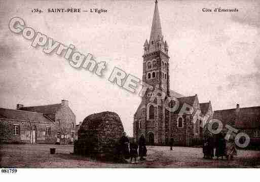 Ville de SAINTPEREMARCENPOULET, carte postale ancienne