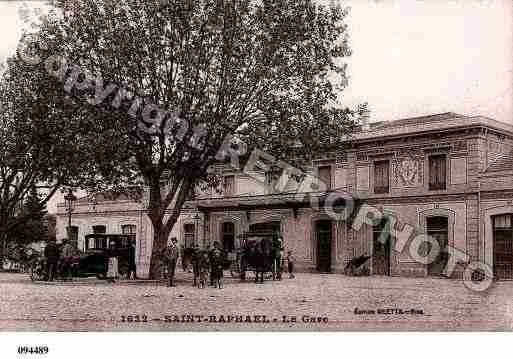 Ville de SAINTRAPHAEL, carte postale ancienne