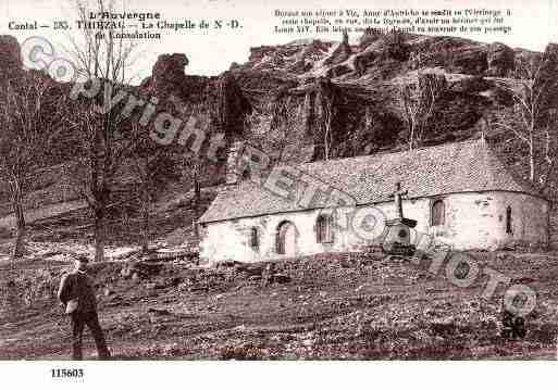 Ville de THIEZAC, carte postale ancienne