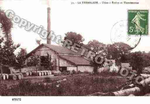 Ville de TREMBLADE(LA), carte postale ancienne