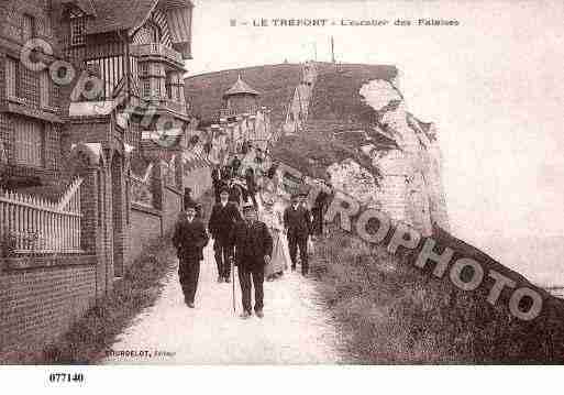 Ville de TREPORT(LE), carte postale ancienne