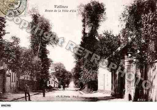 Ville de VALINES, carte postale ancienne