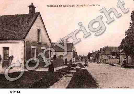 Ville de VALLANTSAINTGEORGES, carte postale ancienne