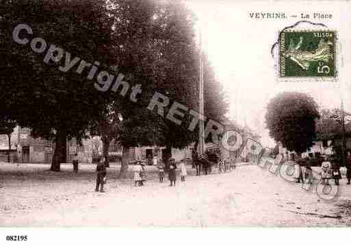 Ville de VEYRINSTHUELLIN, carte postale ancienne