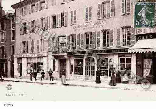 Ville de VOIRON, carte postale ancienne