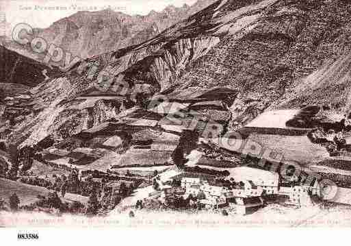 Ville de ARAGNOUET, carte postale ancienne