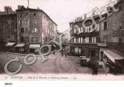 Ville de AUBENAS, carte postale ancienne