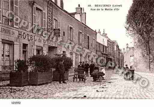 Ville de BEAUGENCY, carte postale ancienne