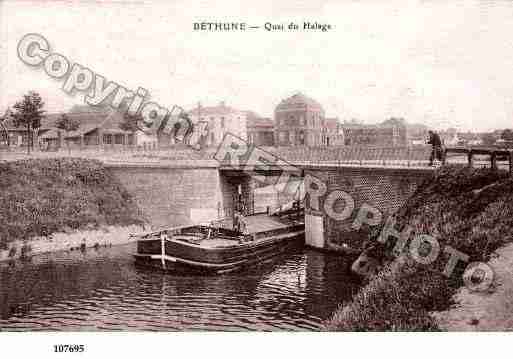 Ville de BETHUNE, carte postale ancienne