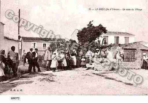 Ville de BREELESBAINS(LA), carte postale ancienne