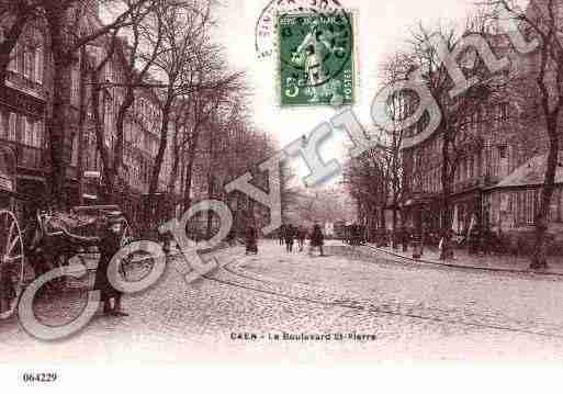 Ville de CAEN, carte postale ancienne