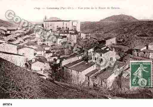 Ville de CARAMANY, carte postale ancienne