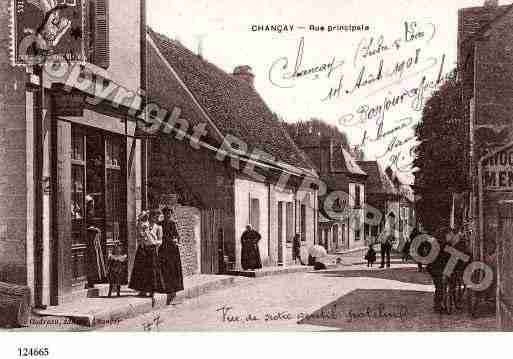 Ville de CHANCAY, carte postale ancienne