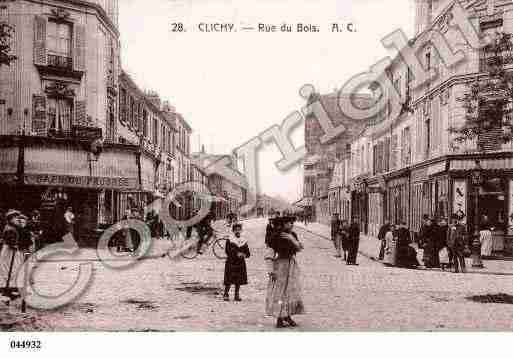 Ville de CLICHY, carte postale ancienne