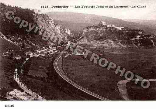 Ville de CLUSEETMIJOUX(LA), carte postale ancienne