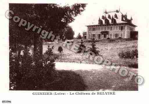 Ville de CUINZIER, carte postale ancienne