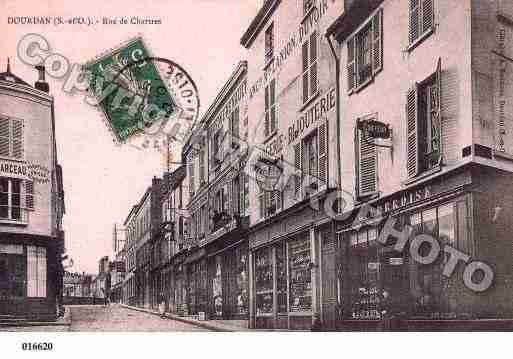 Ville de DOURDAN, carte postale ancienne