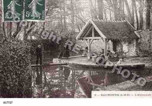 Ville de EAUBONNE, carte postale ancienne