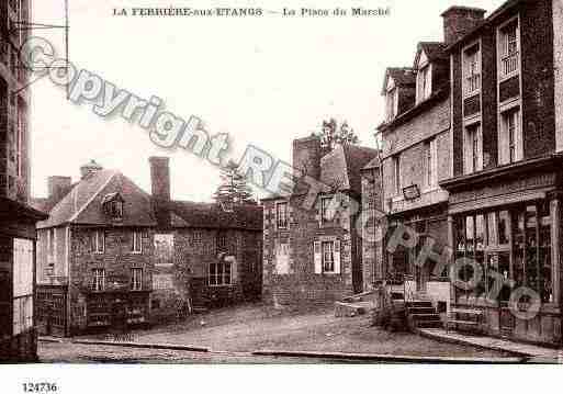 Ville de FERRIEREAUXETANGS(LA), carte postale ancienne