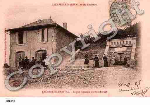 Ville de LACAPELLEMARIVAL, carte postale ancienne