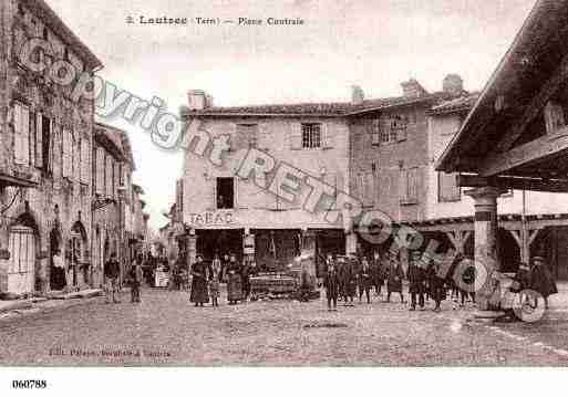 Ville de LAUTREC, carte postale ancienne