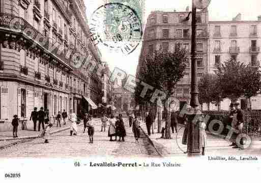 Ville de LEVALLOISPERRET, carte postale ancienne