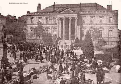 Ville de LIMOGES, carte postale ancienne