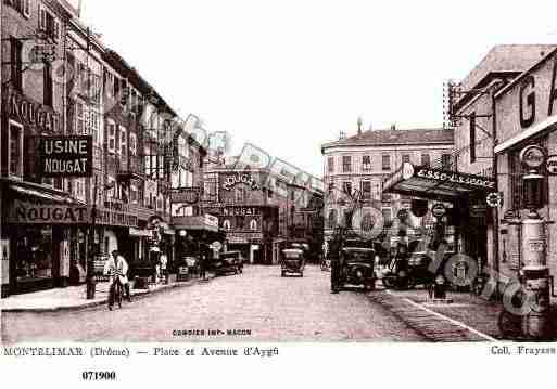 Ville de MONTELIMAR, carte postale ancienne