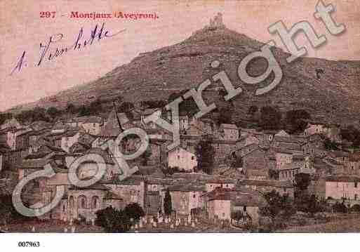 Ville de MONTJAUX, carte postale ancienne