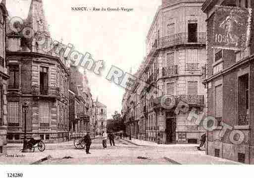 Ville de NANCY, carte postale ancienne