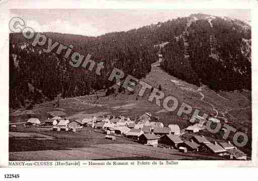 Ville de NANCYSURCLUSES, carte postale ancienne