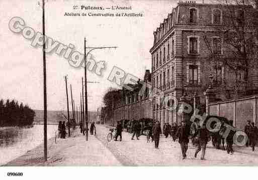 Ville de PUTEAUX, carte postale ancienne