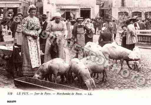 Ville de PUYENVELAY(LE), carte postale ancienne