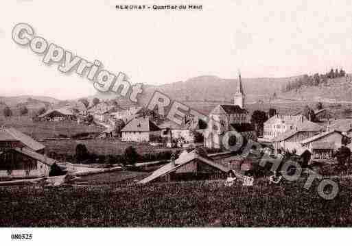 Ville de REMORAY, carte postale ancienne