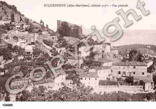 Ville de ROQUEBRUNECAPMARTIN, carte postale ancienne