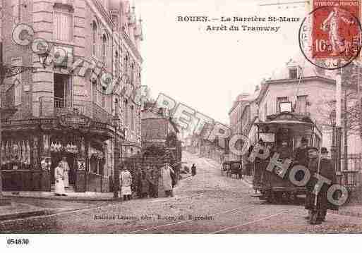 Ville de ROUEN, carte postale ancienne