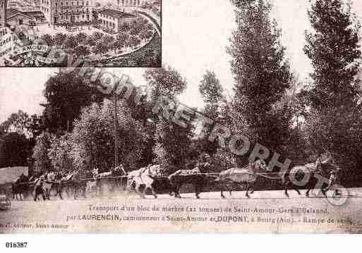 Ville de SAINTAMOUR, carte postale ancienne