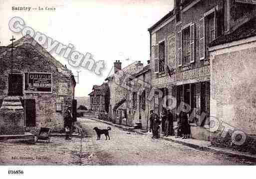 Ville de SAINTRYSURSEINE, carte postale ancienne